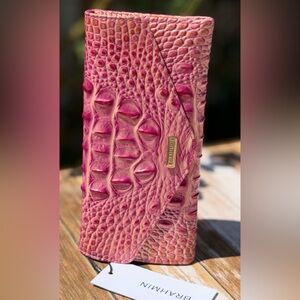 Brahmin Veronica ROUGE BLUSH MELBOURNE Wallet NWT Pink